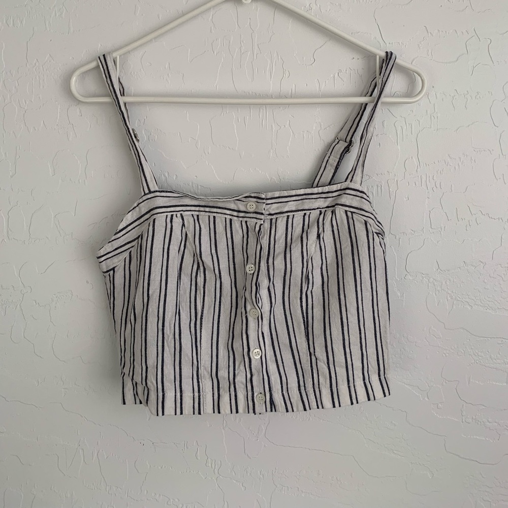 Striped Crop Top